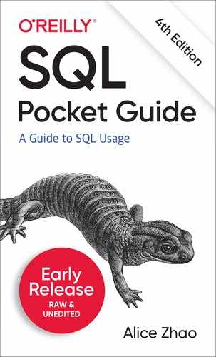 SQL Pocket Guide, 4th Edition 