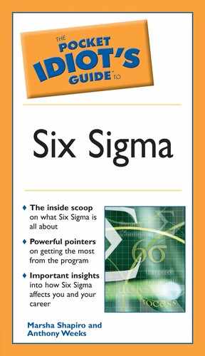 Cover image for The Pocket Idiot's Guide to Six Sigma