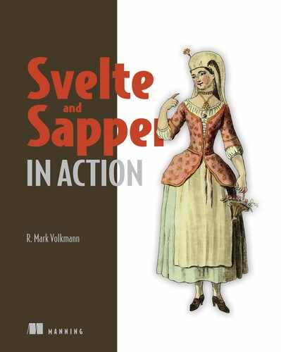 Cover image for Svelte and Sapper in Action
