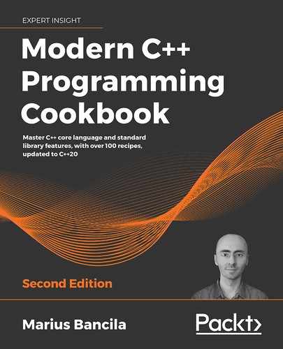 Cover image for Modern C++ Programming Cookbook - Second Edition