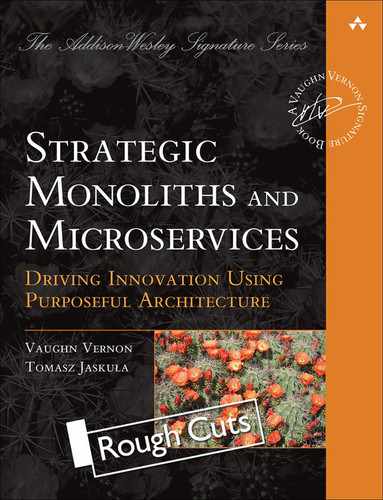 Cover image for Strategic Monoliths and Microservices: Driving Innovation Using Purposeful Architecture