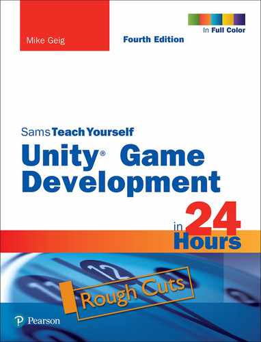 Cover image for Sams Teach Yourself Unity Game Development in 24 Hours, 4th Edition
