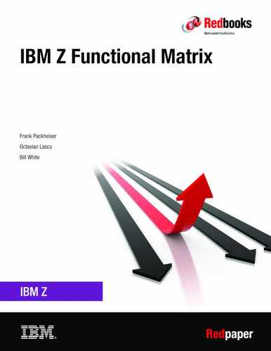 Cover image for IBM Z Functional Matrix