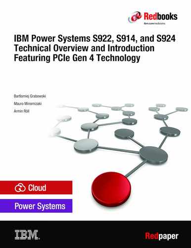 Cover image for IBM Power Systems S922, S914, and S924 Technical Overview and Introduction Featuring PCIe Gen 4 Technology