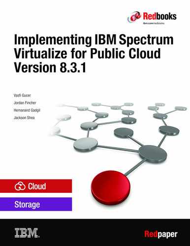 Implementing IBM Spectrum Virtualize for Public Cloud Version 8.3.1 