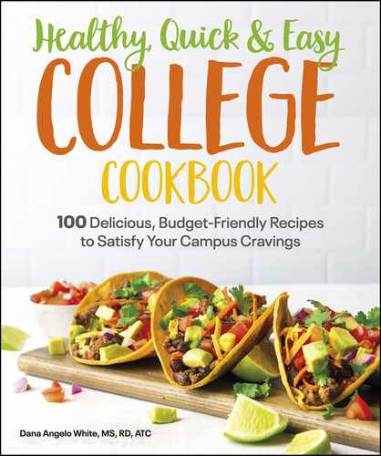 Cover image for Healthy, Quick & Easy College Cookbook