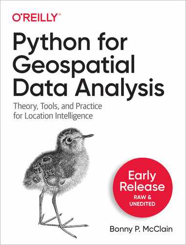 Python for Geospatial Data Analysis by 