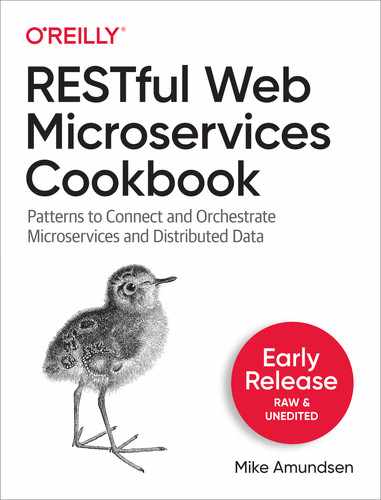 RESTful Web Microservices Cookbook 