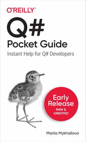 Cover image for Q# Pocket Guide