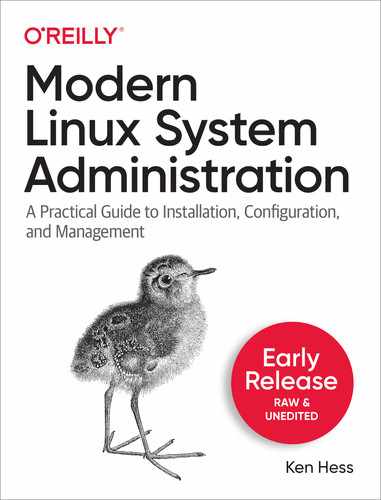 Cover image for Modern Linux System Administration