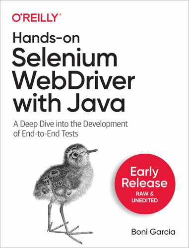 Cover image for Hands-on Selenium WebDriver with Java
