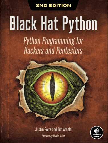 Cover image for Black Hat Python, 2nd Edition