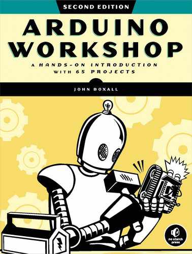 Cover image for Arduino Workshop, 2nd Edition