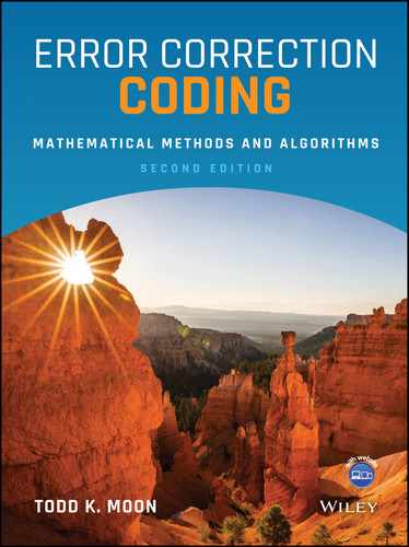 Cover image for Error Correction Coding, 2nd Edition