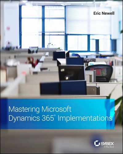 Cover image for Mastering Microsoft Dynamics 365 Implementations
