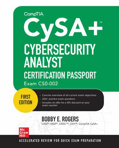 CompTIA CySA+ Cybersecurity Analyst Certification Passport (Exam CS0-002) by 