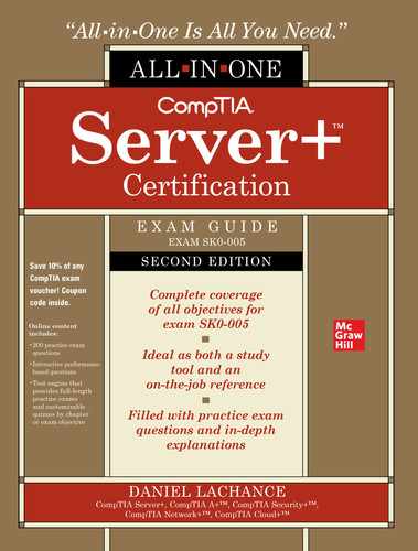 Cover image for CompTIA Server+ Certification All-in-One Exam Guide, Second Edition (Exam SK0-005), 2nd Edition