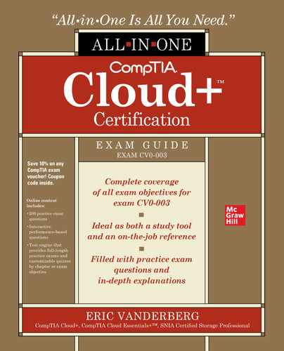 CompTIA Cloud+ Certification All-in-One Exam Guide (Exam CV0-003) 