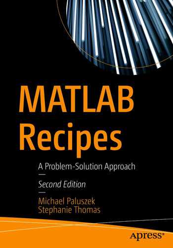 MATLAB Recipes: A Problem-Solution Approach 