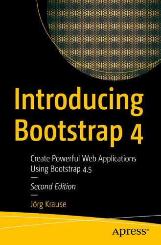 Introducing Bootstrap 4: Create Powerful Web Applications Using Bootstrap 4.5 by 