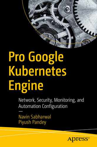 Cover image for Pro Google Kubernetes Engine : Network, Security, Monitoring, and Automation Configuration