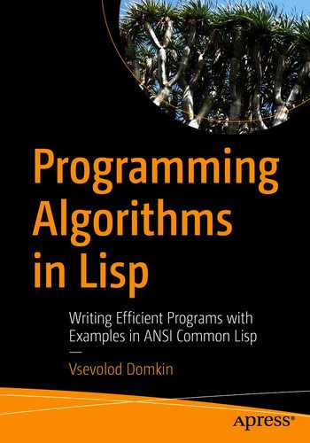 Programming Algorithms in Lisp: Writing Efficient Programs with Examples in ANSI Common Lisp by 