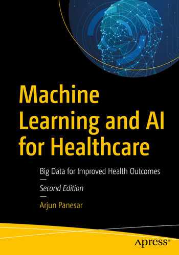 Machine Learning and AI for Healthcare : Big Data for Improved Health Outcomes by 