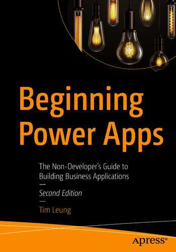 Cover image for Beginning Power Apps: The Non-Developer's Guide to Building Business Applications