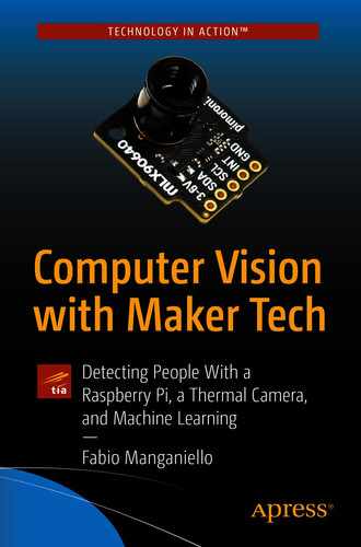 Computer Vision with Maker Tech: Detecting People With a Raspberry Pi, a Thermal Camera, and Machine Learning 