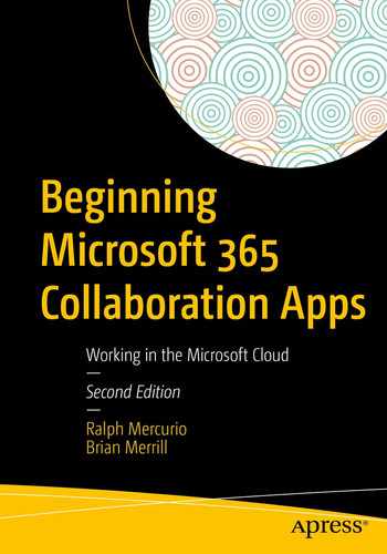 Cover image for Beginning Microsoft 365 Collaboration Apps: Working in the Microsoft Cloud