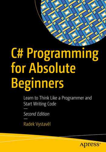 Cover image for C# Programming for Absolute Beginners: Learn to Think Like a Programmer and Start Writing Code