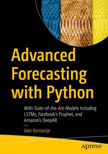 Cover image for Advanced Forecasting with Python: With State-of-the-Art-Models Including LSTMs, Facebook’s Prophet, and Amazon’s DeepAR