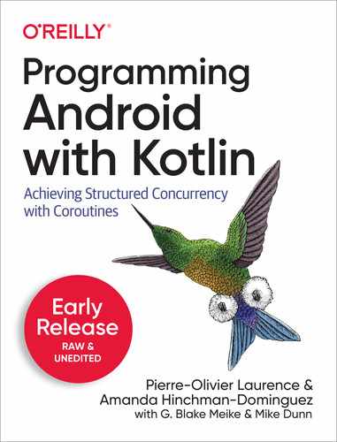 Programming Android with Kotlin 