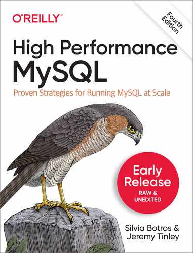 Cover image for High Performance MySQL, 4th Edition