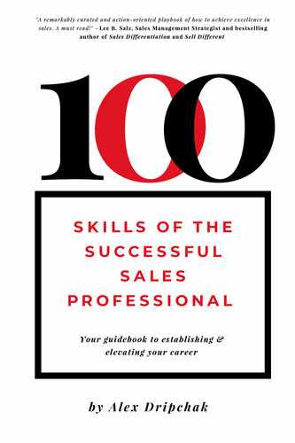 Cover image for 100 Skills of the Successful Sales Professional