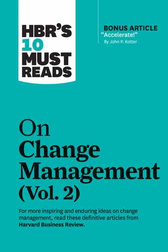 Cover image for HBR's 10 Must Reads on Change Management, Vol. 2 (with bonus article 