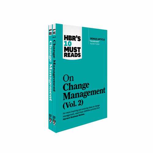 Cover image for HBR's 10 Must Reads on Change Management 2-Volume Collection