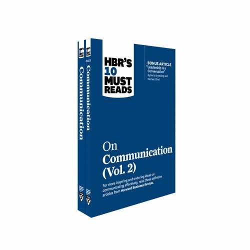 Cover image for HBR's 10 Must Reads on Communication 2-Volume Collection