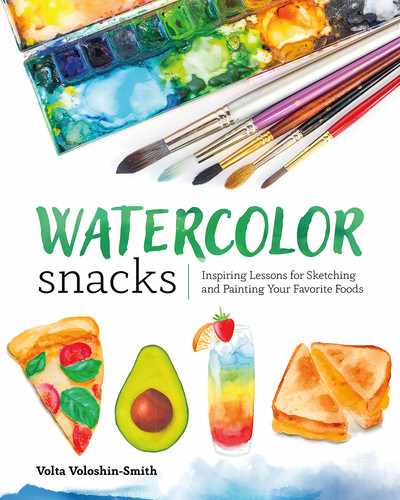 Watercolor Snacks by 