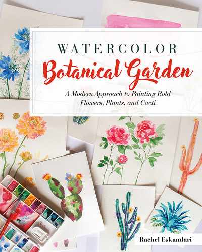 Watercolor Botanical Garden by 