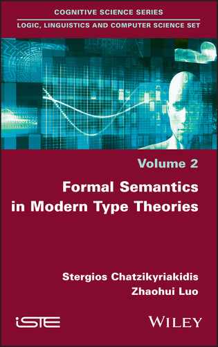 Cover image for Formal Semantics in Modern Type Theories
