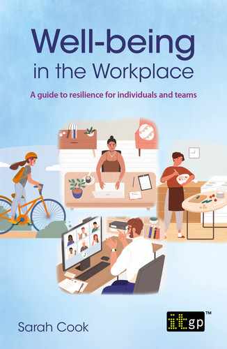 Cover image for Well-being in the workplace - A guide to resilience for individuals and teams