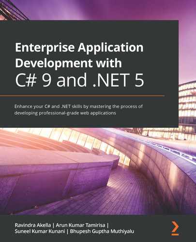 Enterprise Application Development with C# 9 and .NET 5 by 