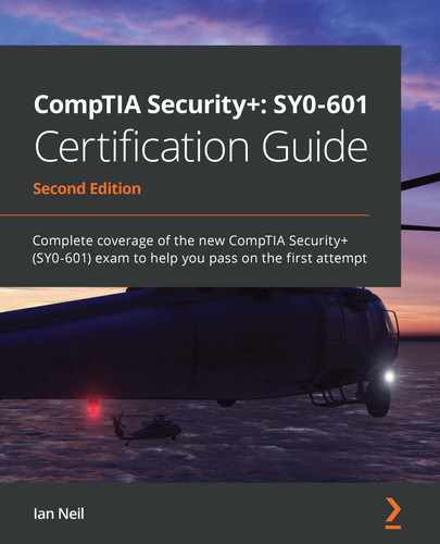 CompTIA Security+: SY0-601 Certification Guide - Second Edition 