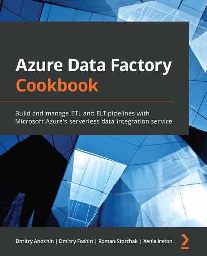 Cover image for Azure Data Factory Cookbook