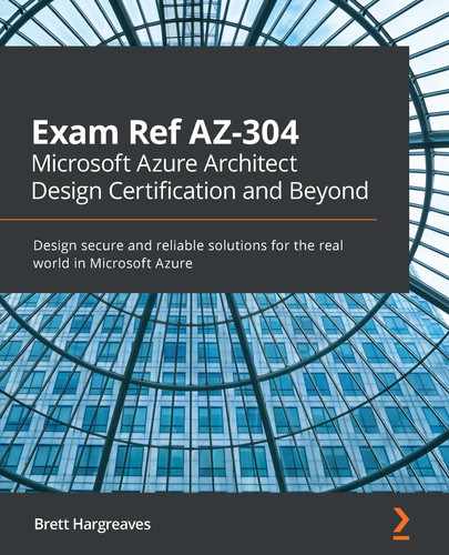 Cover image for Exam Ref AZ-304 Microsoft Azure Architect Design Certification and Beyond