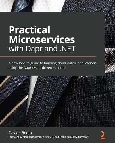 Cover image for Practical Microservices with Dapr and .NET
