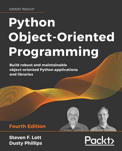 Python Object-Oriented Programming - Fourth Edition 