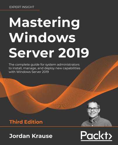 Cover image for Mastering Windows Server 2019 - Third Edition