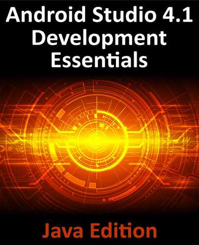 Cover image for Android Studio 4.1 Development Essentials – Java Edition